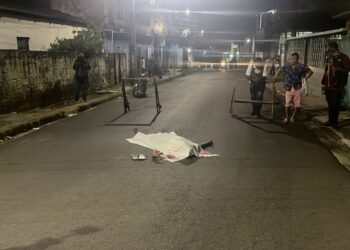 O crime ocorreu na noite desta sexta-feira, horas depois de outro homicídio. Foto: Reprodução