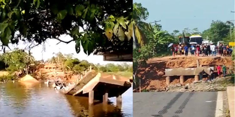 A Secretaria de Saúde enviou ambulâncias para auxiliar. Foto: Reprodução