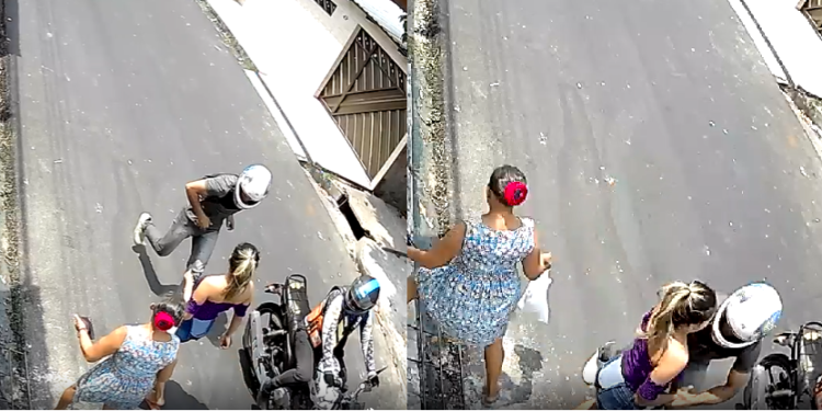 A dupla estaria cometendo vários assaltos pela área. Foto: Reprodução