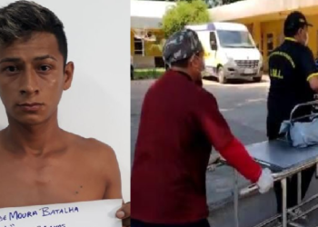 A criança e o tio morreram no hospital. Foto: Divulgação