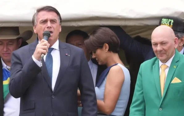 Presidente relembrou momentos históricos do Brasil. Foto: Reprodução