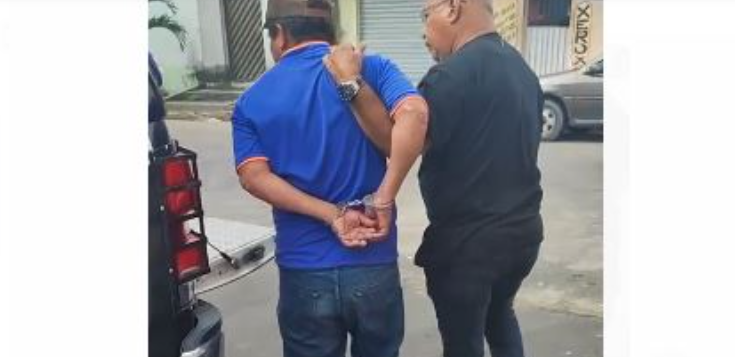 O homem chegou a fugir para o interior, mas voltou e estava na Zona Norte de Manaus. Foto: Reprodução