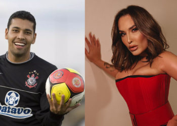 Os dois estão no mesmo cômodo com outras pessoas. Foto: Reprodução