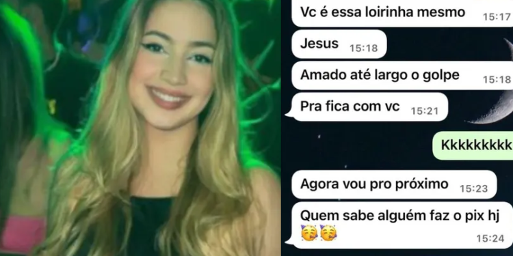 A estudante postou a história nas redes sociais. Foto: Reprodução