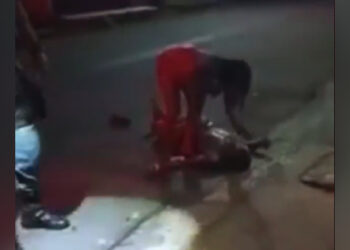 A mulher foi presa em flagrante. Foto: Reprodução