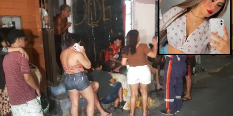O crime ocorreu na noite desta sexta-feira (23), no meio da rua. Foto: Reprodução