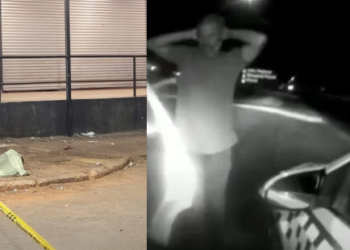 O homem estava num bar com a sobrinha e a esposa. Foto: Reprodução