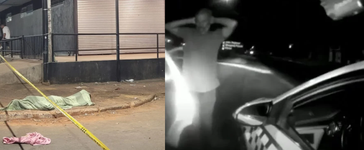 O homem estava num bar com a sobrinha e a esposa. Foto: Reprodução