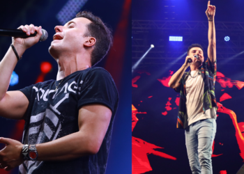 André Valadão e Leandro Borges encerraram a noite. Foto: Nathalie Brasil / In.Pacto