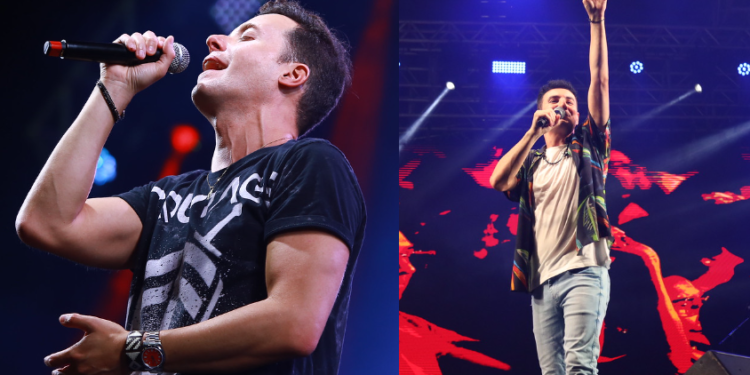 André Valadão e Leandro Borges encerraram a noite. Foto: Nathalie Brasil / In.Pacto