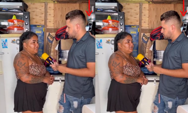 Neste sábado, a mulher fez outro vídeo negando tudo. Foto: Reprodução