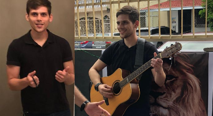 Armando ia realizar um evento com o pai, em São Gabriel da Cachoeira. Foto: Reprodução