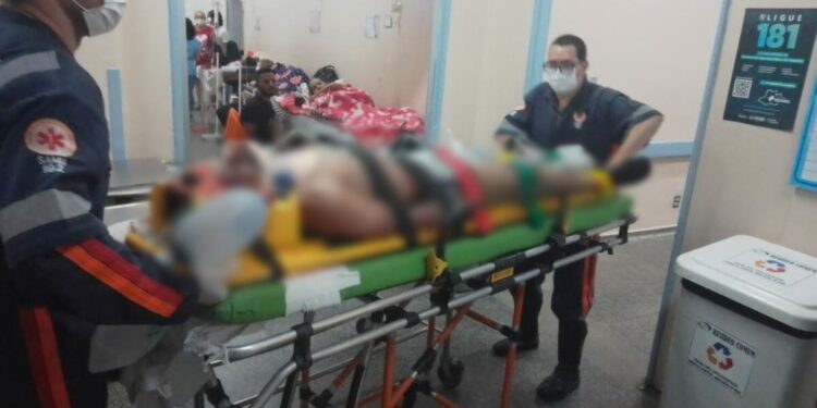 O homem quase foi linchado pela população. Foto: Reprodução