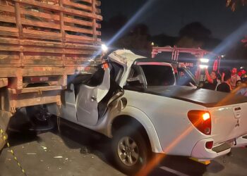 O empresário ficou preso às ferragens. Foto: Reprodução