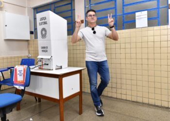 O prefeito de Manaus demonstrou confiança nesse segundo turno. Foto: Reprodução