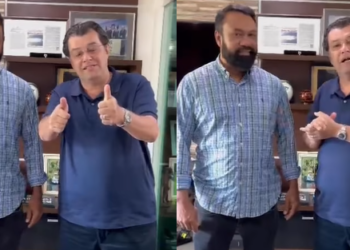 O apoio foi postado nas redes sociais. Foto: Reprodução