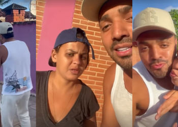 O humorista esteve na clínica onde Daniela está internada. Foto: Reprodução/Instagram