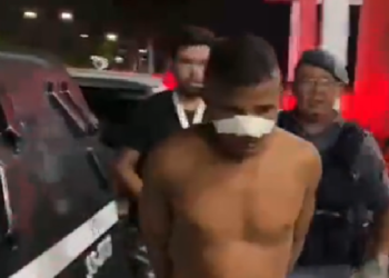 O homem foi levado ao 6º DIP, no bairro Cidade Nova, Zona Norte. Foto: Reprodução