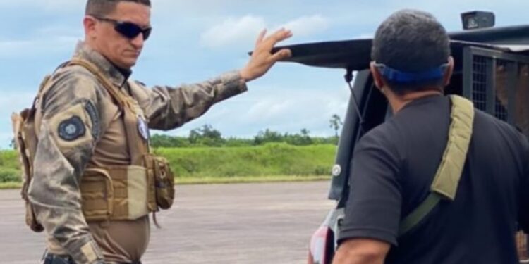 O crime aconteceu em Eirunepé e o suspeito foi preso em flagrante. Foto: Divulgação/PC-AM