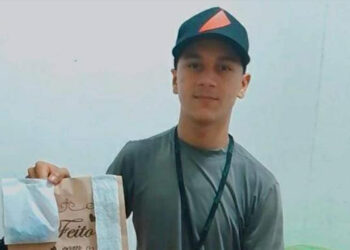 O rapaz morreu na hora. O crime é investigado. Foto: Reprodução