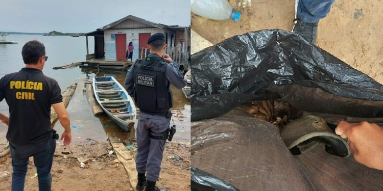 Além do crânio, foi encontrado um boné e uma blusa. Foto: Reprodução