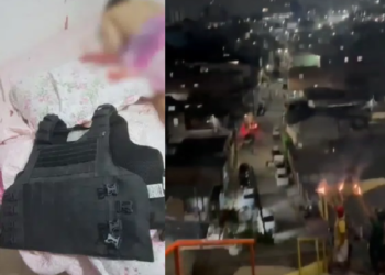 O crime ocorreu em condomínio fechado na manhã desta segunda-feira (10). Foto: Reprodução