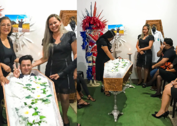 As fotos chamaram atenção nas redes sociais. Foto: Reprodução