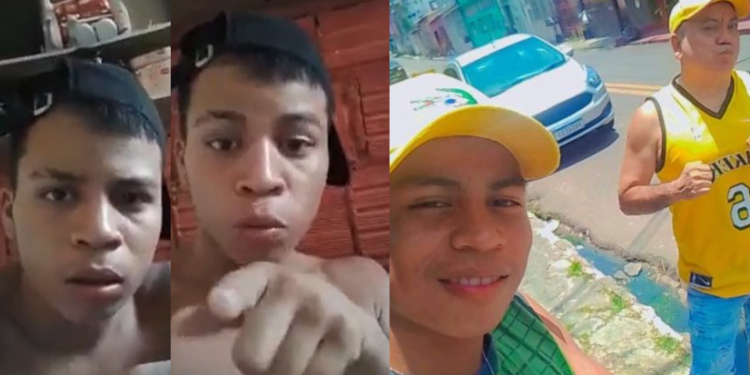 Na tarde deste domingo (16), o rapaz fez uma nova live assumindo tudo. Foto: Reprodução