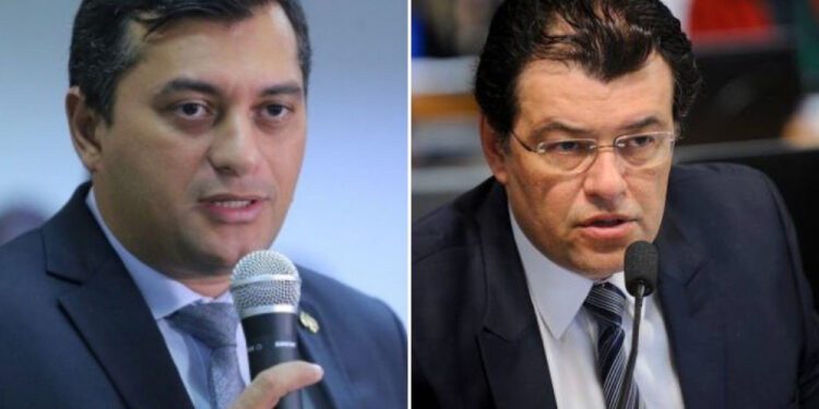 O debate foi feito na noite desta quinta-feira, mas Wilson Lima não compareceu e justificou. Foto: Reprodução/Internet