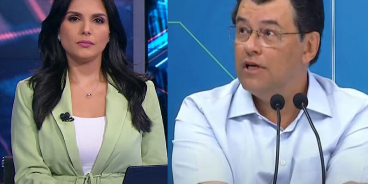 Apresentadora e jornalista lembrou do episódio que ocorreu durante debate. Foto: Reprodução