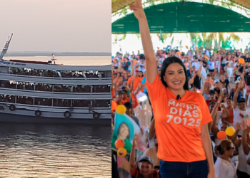 Mayra realizou um ato que reuniu cerca de 20 mil pessoas ainda nesta semana. Foto: Reprodução