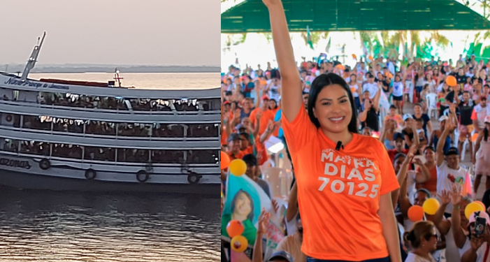 Mayra realizou um ato que reuniu cerca de 20 mil pessoas ainda nesta semana. Foto: Reprodução