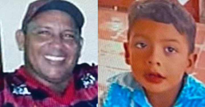 Apenas a canoa que os dois estavam foi encontrada. Foto: Reprodução