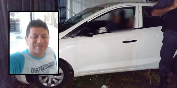 Erivan (no detalhe) era feirante e conhecia o motorista, Eli. Foto: Reprodução