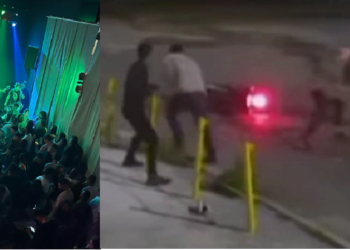 Vídeos flagraram a agressão. Foto: Reprodução