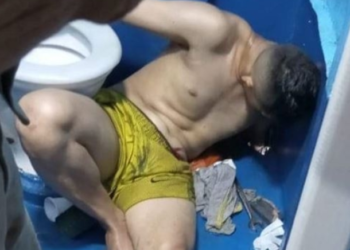 O barco estava indo em direção ao Amapá e teve que fazer uma parada em outro município para o Corpo de Bombeiros auxiliar na retirada do membro. Foto: Reprodução