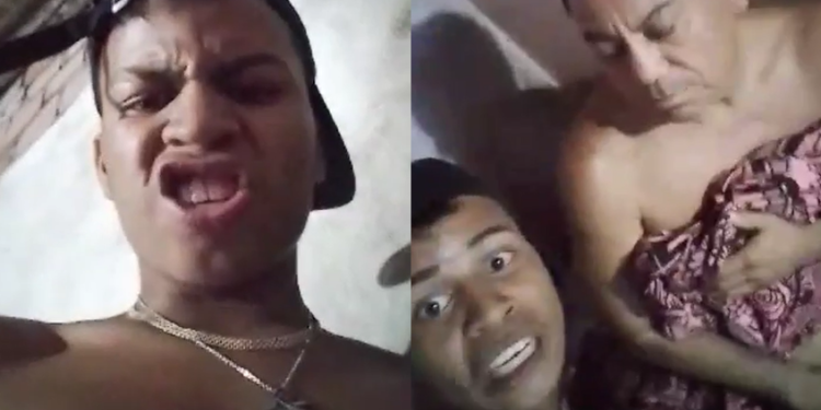 Suspeito fez uma transmissão na madrugada ao lado da vítima. Foto: Reprodução