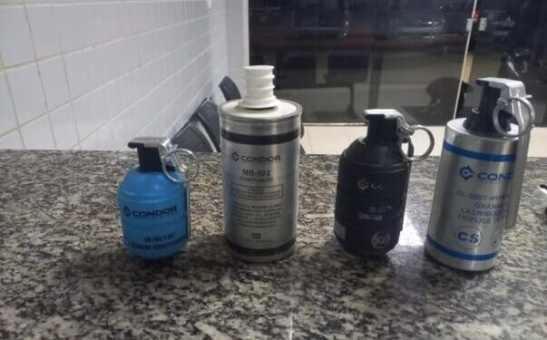 O homem disse que comprou o explosivo em Manaus. Foto: Reprodução