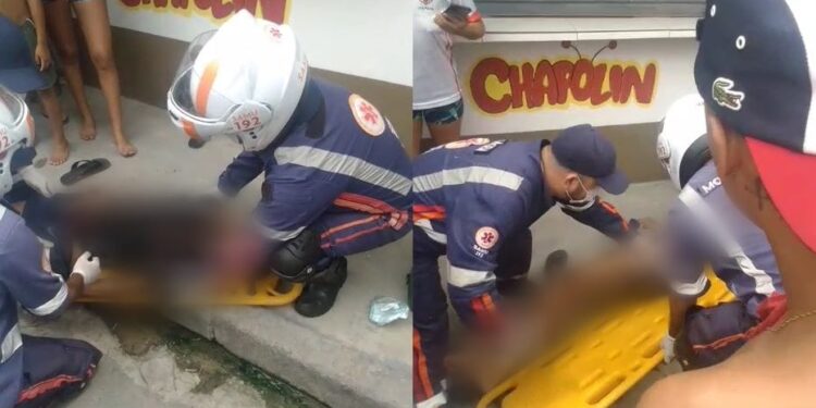 O crime ocorreu na tarde desta terça-feira (1º), em rua movimentada. Foto: Reprodução