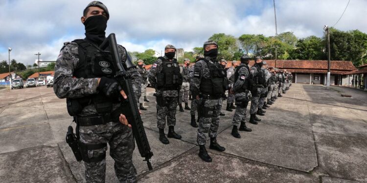 Durante ações, seis foragidos da Justiça foram capturados. Foto: Divulgação/SSP-AM