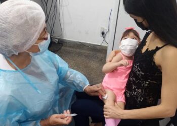 Até esta terça-feira (22) apenas 12 crianças foram vacinadas. Foto: Reprodução