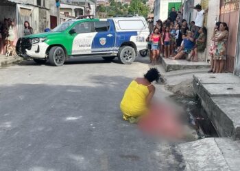 O crime ocorreu na tarde desta sexta-feira (11). A criança não se feriu. Foto: Reprodução