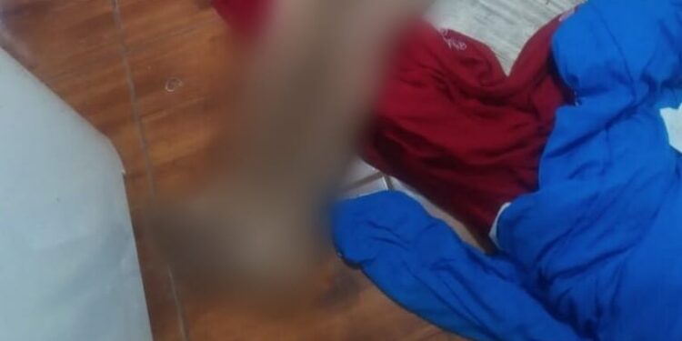 A quitinete foi invadida nesta tarde, na Zona Sul de Manaus. Foto: Reprodução