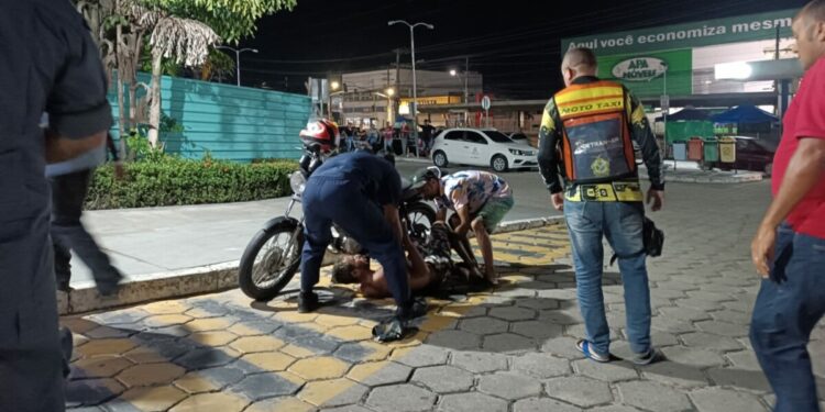 O crime ocorreu na rua Londres, bairro Grande Vitória, Zona Leste. Foto: Reprodução