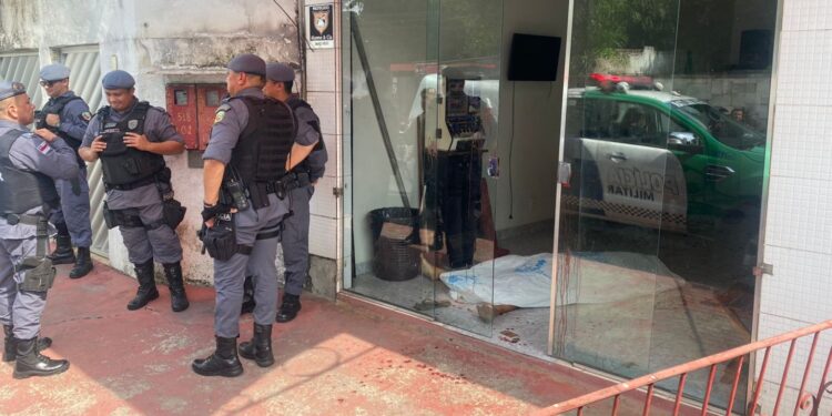 O crime foi nesta tarde e o menino viu tudo. Foto: Divulgação