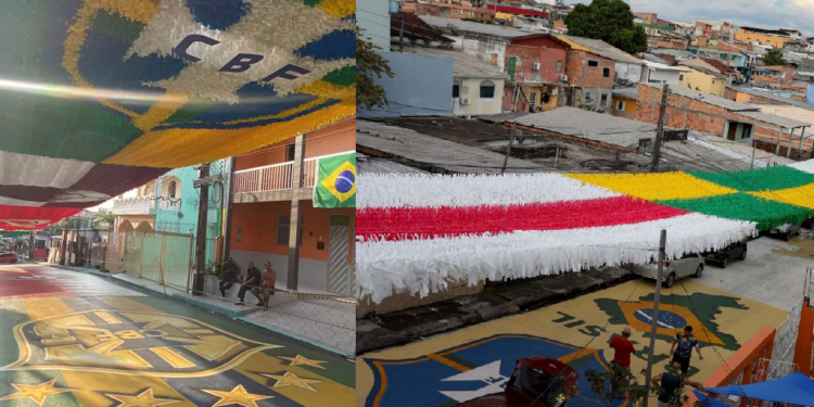 Os moradores estavam nos últimos ajustes. Foto: Reprodução/Internet