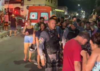 O crime ocorreu na noite desta segunda-feira (31) e eles foram atendidos pelos Samu. Foto: Reprodução