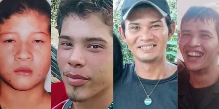 Qualquer informação sobre o paradeiro deles pode ser repassado para a Polícia Civil. Fotos: Reprodução/PC-AM