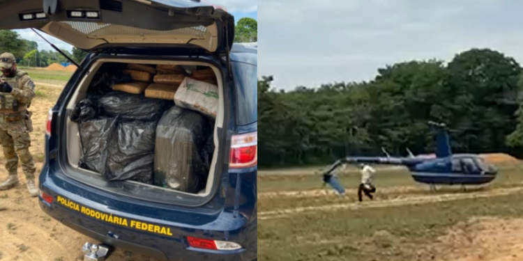 A nave foi abandonada após um pouso de emergência. Foto: Reprodução e Divulgação