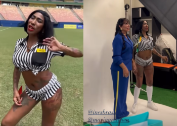 As celebridades da internet deram show de simpatia. Foto: Reprodução/Instagram